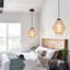 Luminaire suspendu à 1 lumière Raylie-537439812