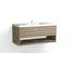 Modo 48" W Wall Mounted Single Bathroom Vanity-499787468-528966629-528966648