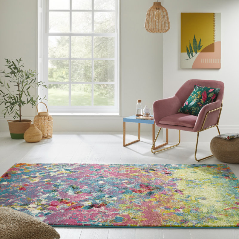 Abstract Area Rug, Rectangular 80 x 150cm