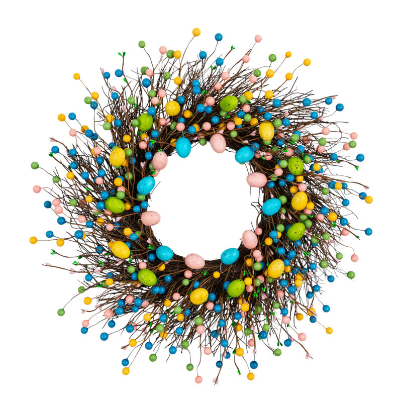 24 po Couronne de brindille artificielle