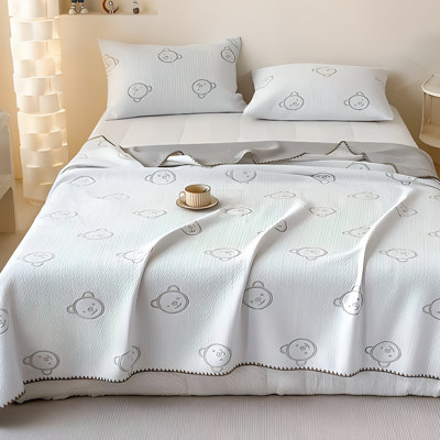 Couvre-lit ultra doux et rafraîchissant pour l'été