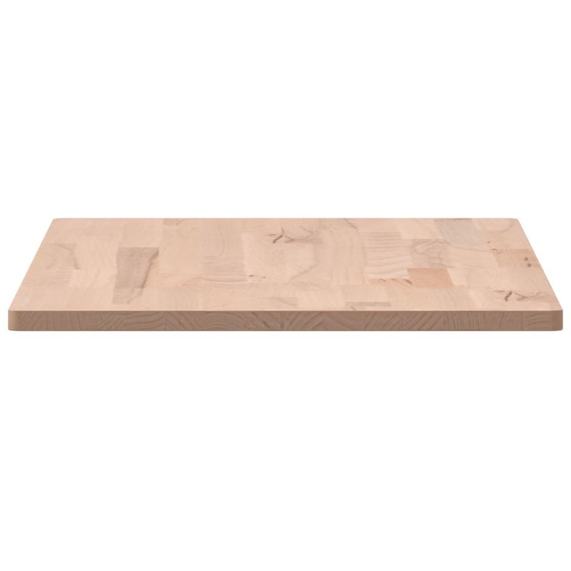 Solid Wood Table Top, 50cm H x 100cm W x 1.5cm D