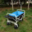 Chariot de plage pliant Wagon Garden (blanc)
