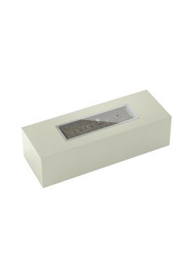 Accessoire de foyer d'extérieur en aluminium 75 po x 27 po Huntington