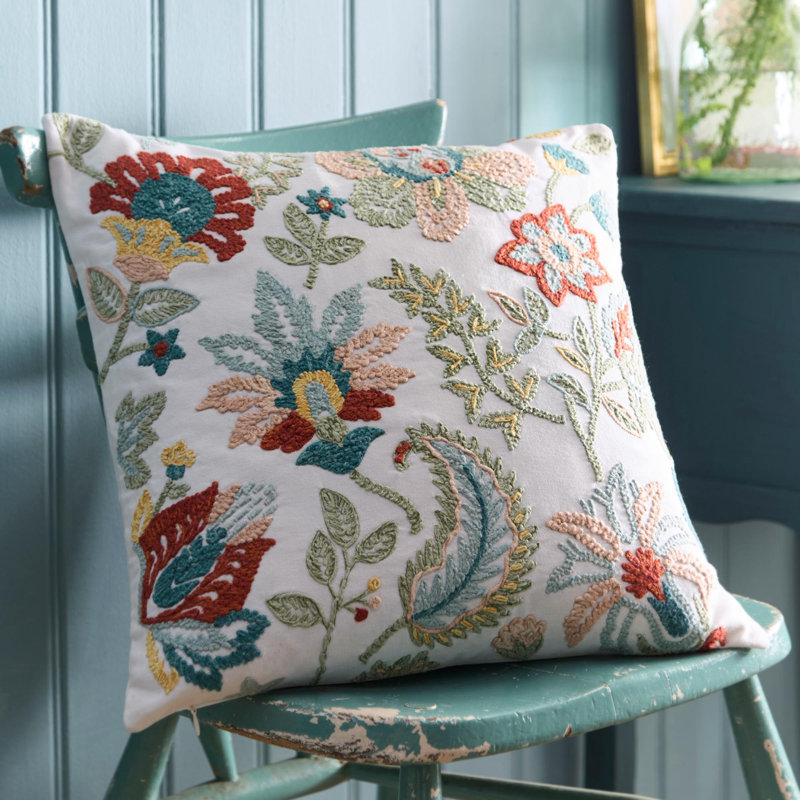 Multi Square Throw Cushion With Filling