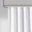 Rideau de douche uni tissé-272146504