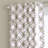 Moorpark 100% Polyester Room Darkening Geometric Print Curtain Panel with Rod Pocket Top and Hidden Back Tabs -776548684-776548686