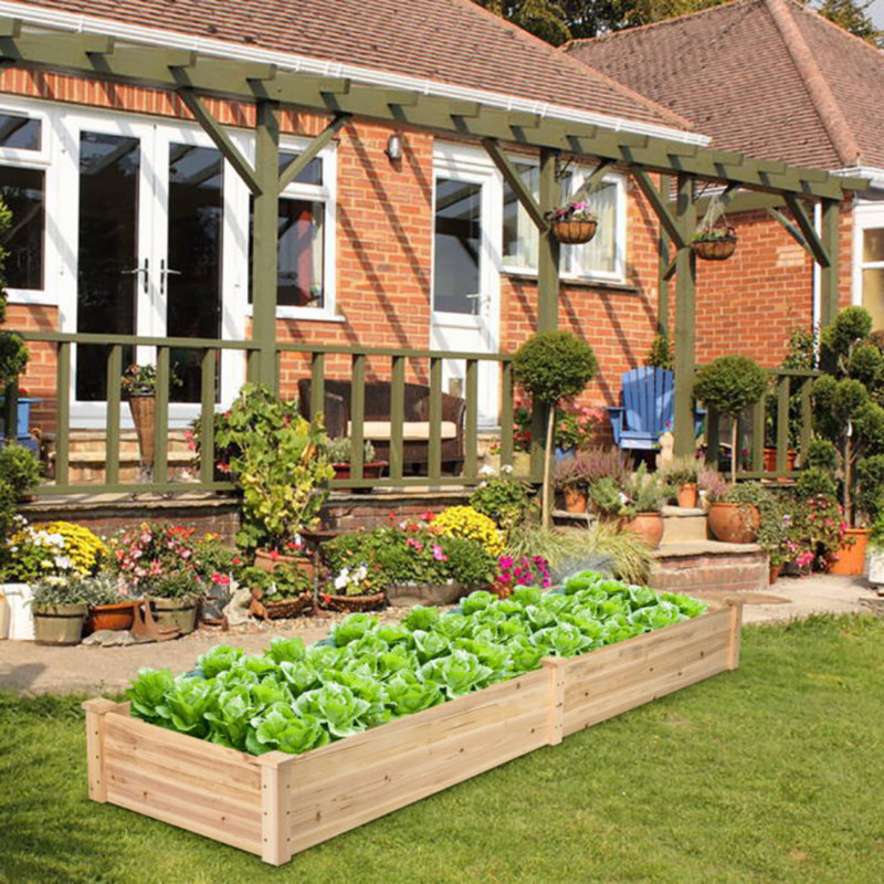Glenn Wood Raised Garden Bed