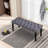 Upholstered Tufted Bench Ottoman-906621172-906621174