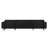 Celine 71" Console Table In Black (3Shelf)-124922183