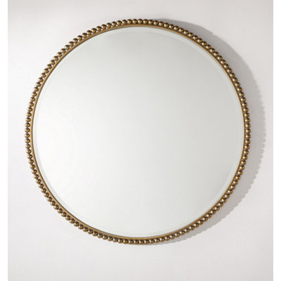 Eres Metal Circle Wall Mirror