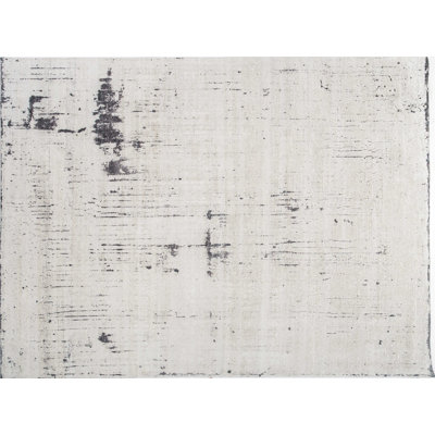 Contemporary Hand Knotted Wool Abstract Indoor Rug