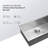 33 Inch Undermount Sink - 33" X 19" X 9" Undermount Stainless Steel Kitchen Sink 16 Gauge 9 Inch Deep Single Bowl Kitchen Sink Basin, Includes Drain Assembly (No Additional Accessories)