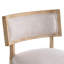 Chaise d'appoint rembourrée en tissu avec dossier incurvé entièrement assemblée (ensemble de 3)-1306486111
