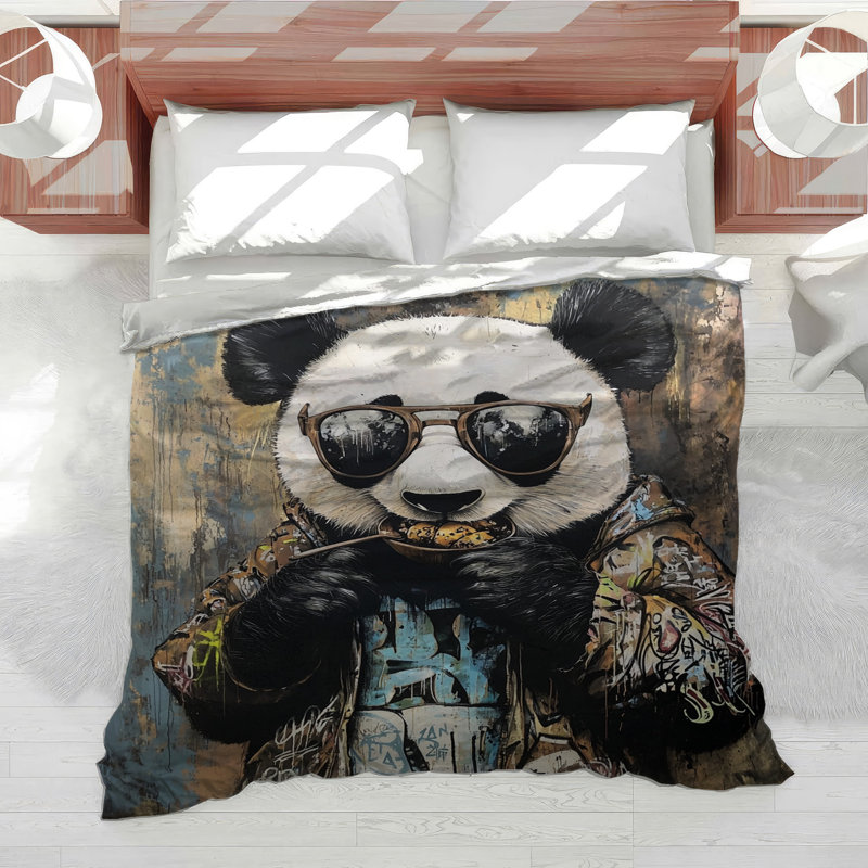 Édredon pour animaux Cafe Panda Bedding, Édredon simple