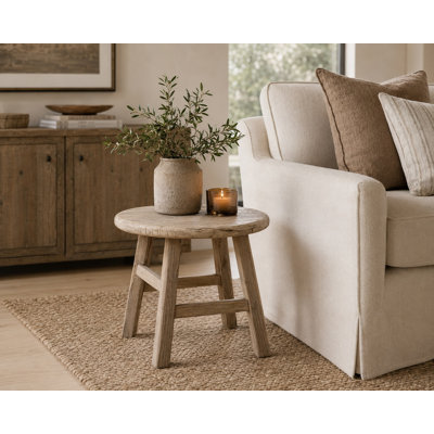 Table de bout en bois massif 
