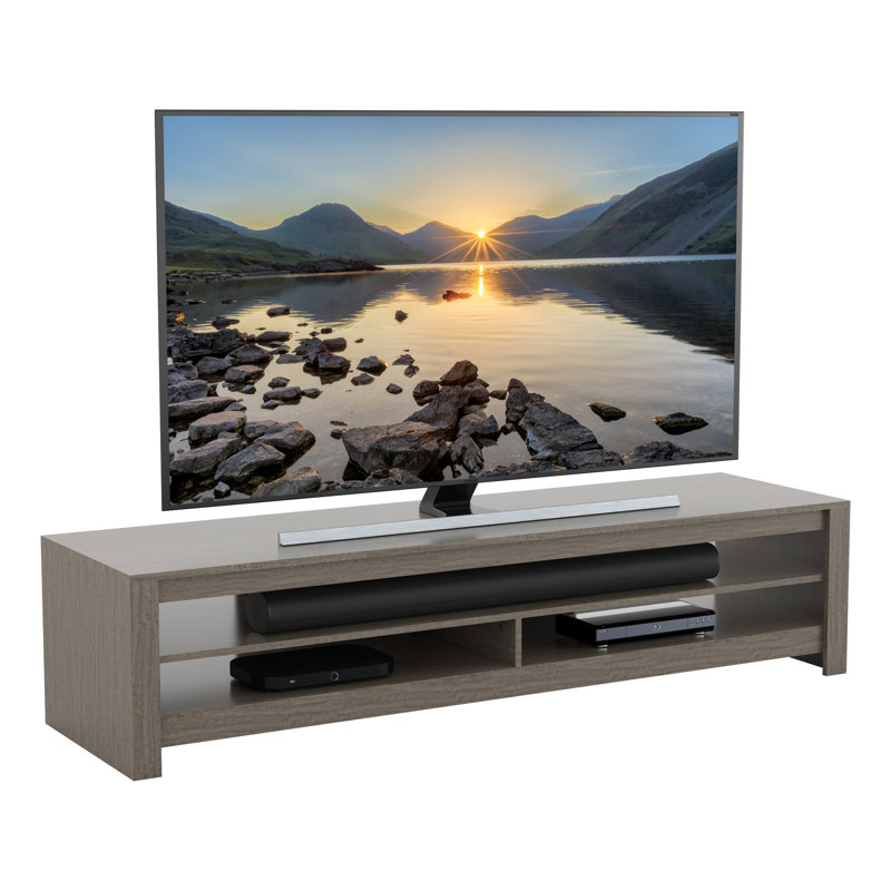 Aradia Unfinished TV Stand for TVs up to 85", Grey