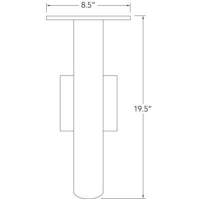 Dakota 21 Lb. Steel In-Ground Umbrella Base