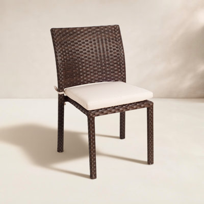 Chaise de patio avec coussin Sonlin