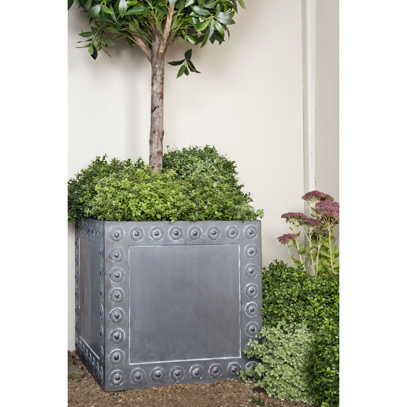 Baltimore Handmade Pot Planter, Extra Large, Antique Faux Lead