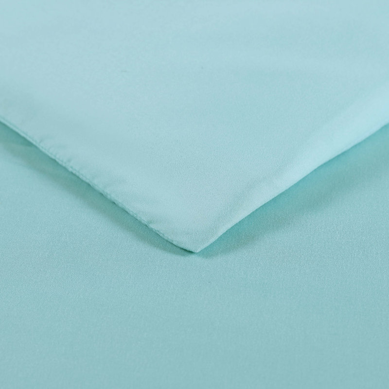 Standard Duvet Cover, Turquoise, Twin XL Duvet Cover + 1 Standard Sham