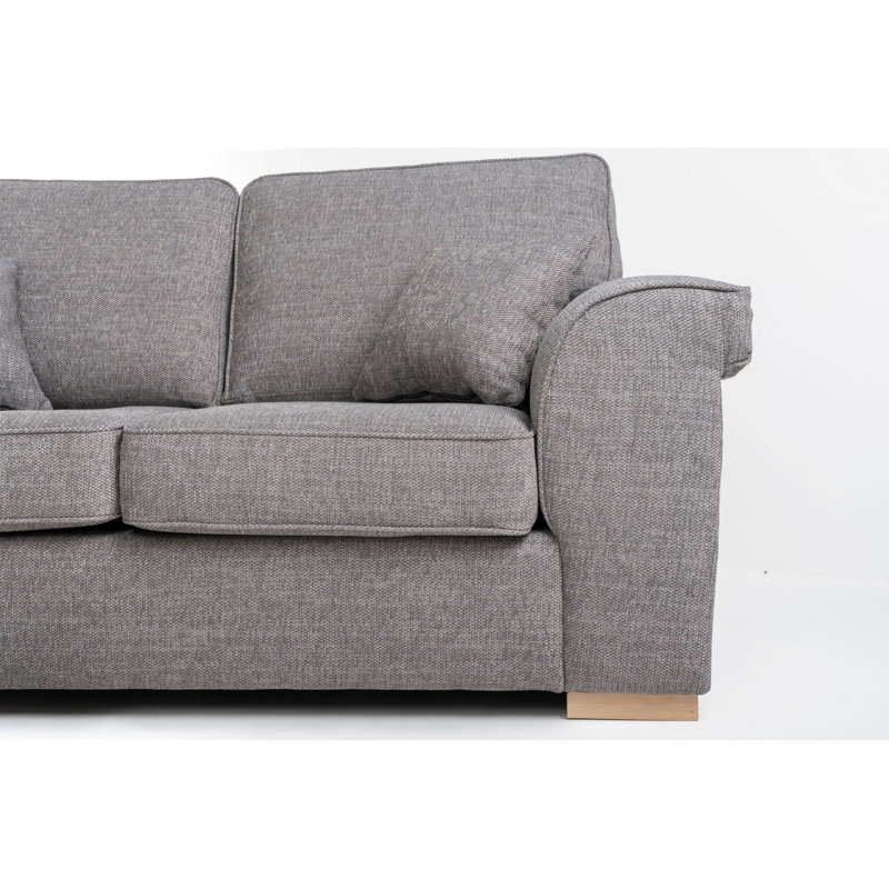 Picadilly Corner Sofa, Grey, Left Hand Facing