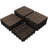 12" x 12" Solid Wood Interlocking Deck Tile-87935518