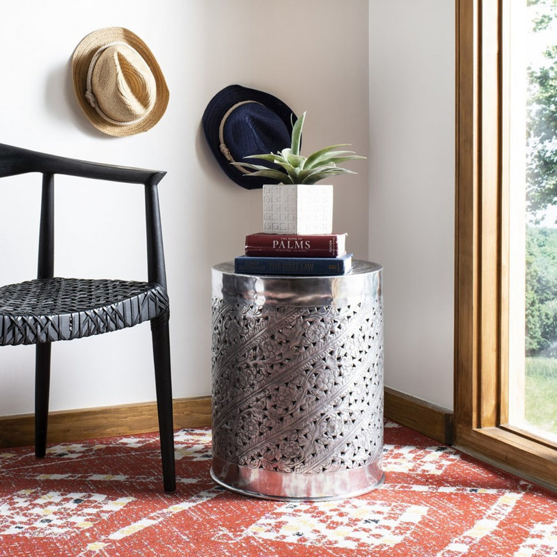 table de bout cylindriques