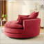 Canapé pivotant à 360 ° avec coussin à deux couches et 3 coussins amovibles pour un confort et une polyvalence ultimes-836293402