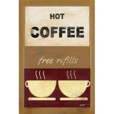 Hot Coffee II by Norman Wyatt Jr. - Wrapped Canvas Painting