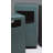 Side Entry Square Fiberglass Open Kitchen Trash Can - 30 Gallons-19927874-1831262