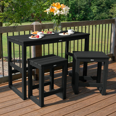 Anakarina 2 - Person Patio Dining Set with Rectangular Table