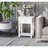 Rectangular Side Table, Farmhouse End Table with Shelf and Storage Drawer