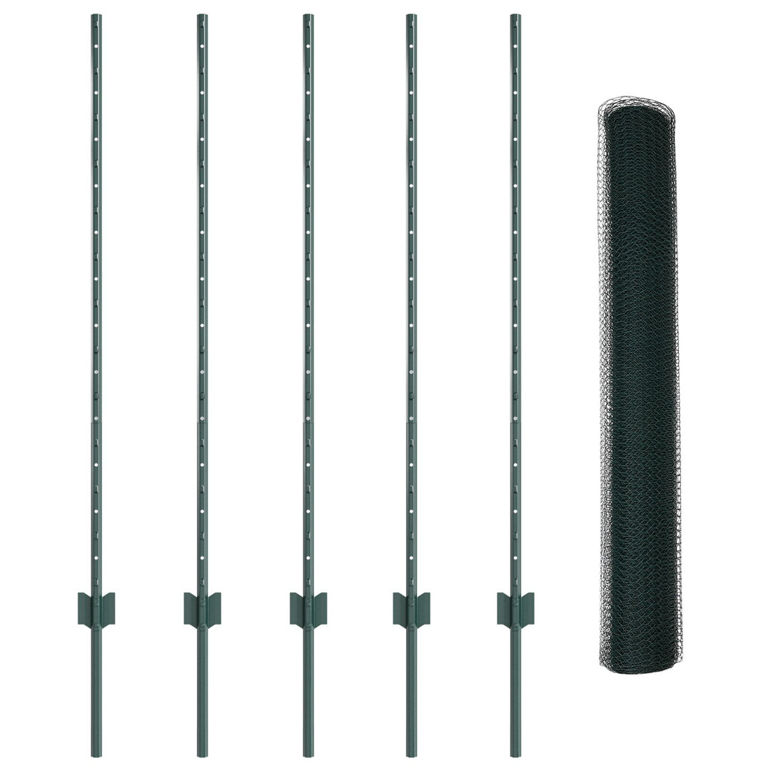120cm H x 1000cm W Metal Fencing Kits