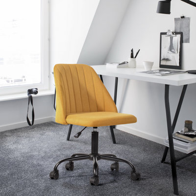 Hykkon Ackermann Velvet Office Chair