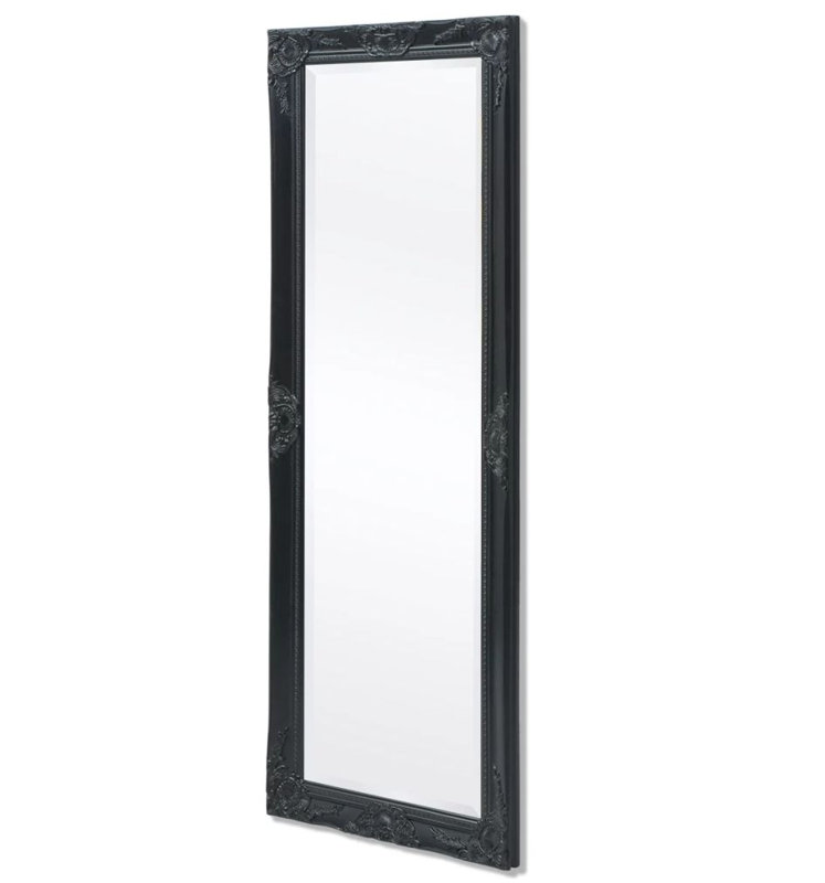 Blanche Full Length Mirror, Black, 100cm H x 50cm W
