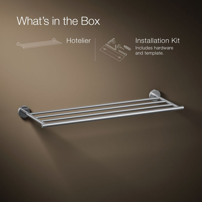 Components Hotelier, Polished Chrome