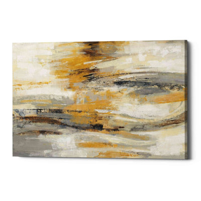 «Golden Dust» par Silvia Vassileva, art mural sur toile