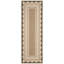 Tapis lavables modernes antidérapants neutres, tapis doux pliable à motif de bordure contemporain, tapis à poils courts-1463947314