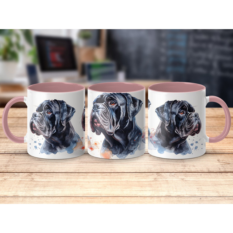 Neapolitan Mastiff Design 11oz Coffee Mug, 2