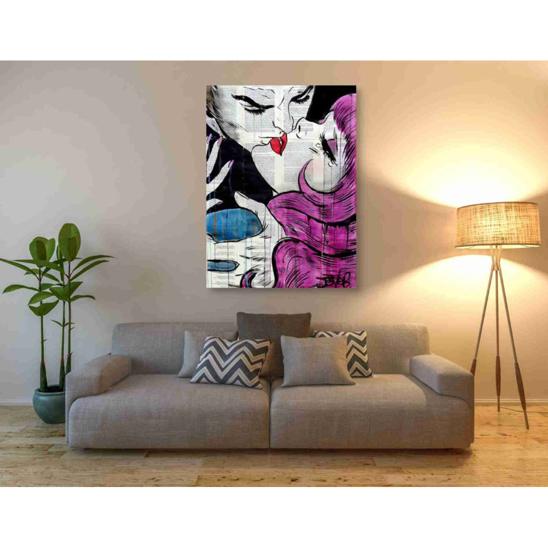 «Epic Graffiti» «Passion Pop» par Loui Jover, impression sur toile Passion Pop sur toile par Loui Jover