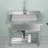 25"L x 22"W Commercial Laundry Sink Freestanding Stainless Steel Utility Kitchen Sink with Open-shelf,Kitchen Faucet