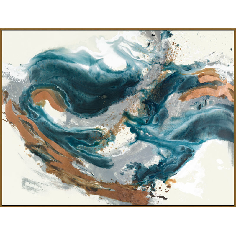 Silvery Wave III Painting by Samuel Kane