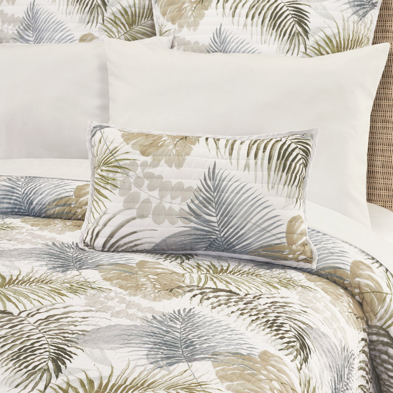 Coussin décoratif matelassé HATTERAS, Rectangle H 12 po x l 20 po