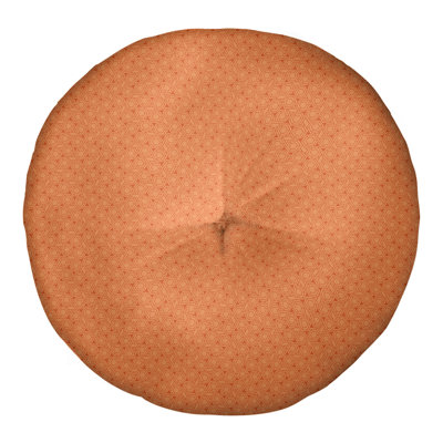 Coussin de sol à motif de treillis hexagonal Katelyn Elizabeth