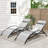 Erommy Outdoor Metal Chaise Lounge Set-97893018