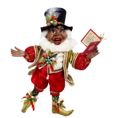 Elfe de Noël afro-américain, moyen, 20,5 pouces