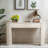Chic Console Table With Curved Column Legs&Storage Drawers: Fluted Design For Entryway & Living Room-1877608649