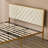 Sheila Upholstered Platform Bed with Velvet Tufted Headboard-810009474-815495202