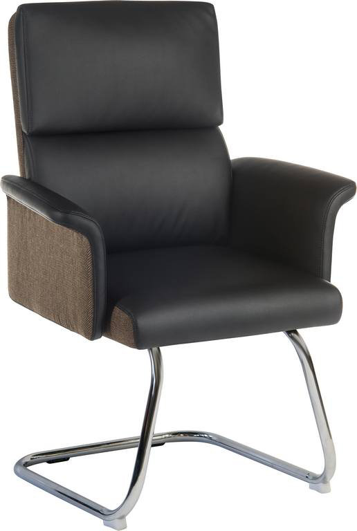 Harris Reception Chair, Black